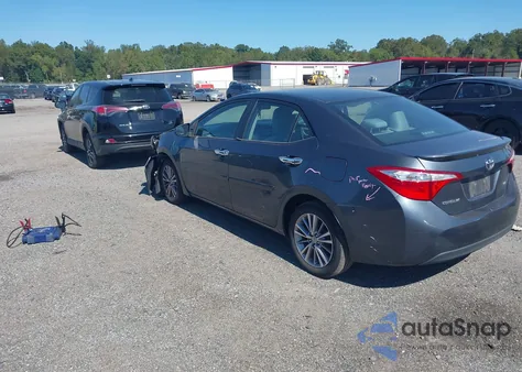 2015 Toyota Corolla Le Plus z USA, uszkodzony, nr VIN 5YFBURHE6FP337207